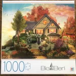 MB 1000 piece puzzles.